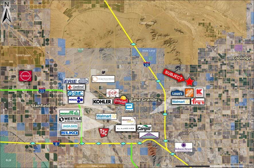NEC McCartney & Toltec Buttes, Coolidge, AZ for sale - Building Photo - Image 3 of 3