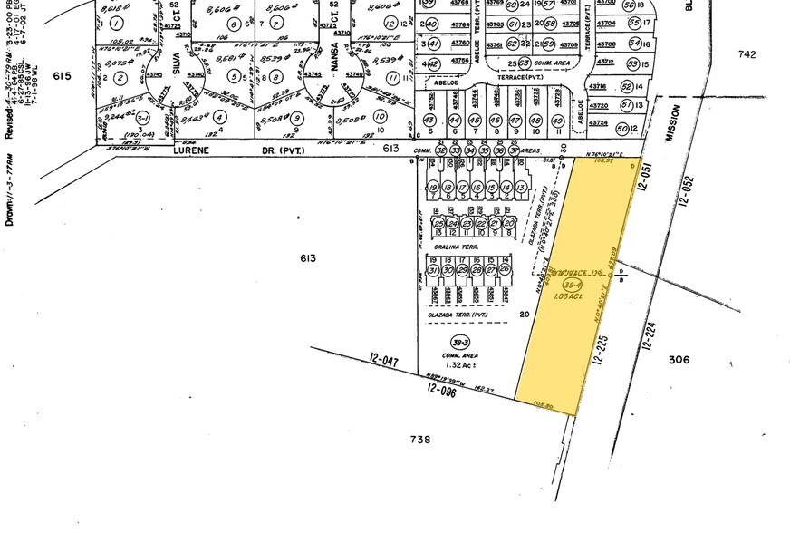 43801 Mission Blvd, Fremont, CA à louer - Plan cadastral - Image 3 de 5