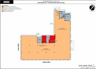 207 Queen St, Ottawa, ON for lease Floor Plan- Image 2 of 2