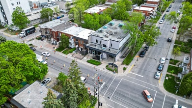 2100-2106 Rue Fleury E, Montréal, QC - AERIAL  map view - Image1