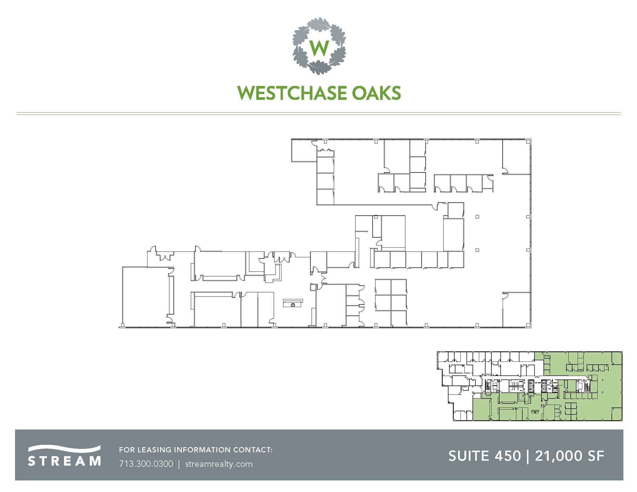 10111 Richmond Ave, Houston, TX à louer Plan d’étage- Image 1 de 2