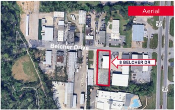 8 Belcher Dr, Pelham, AL - Aerial  map view