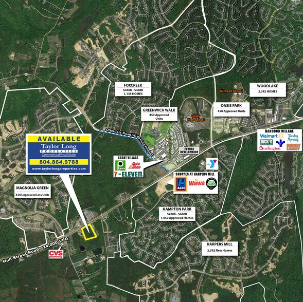 16901 Hull Street Rd, Moseley, VA à vendre - Photo du bâtiment - Image 2 de 3