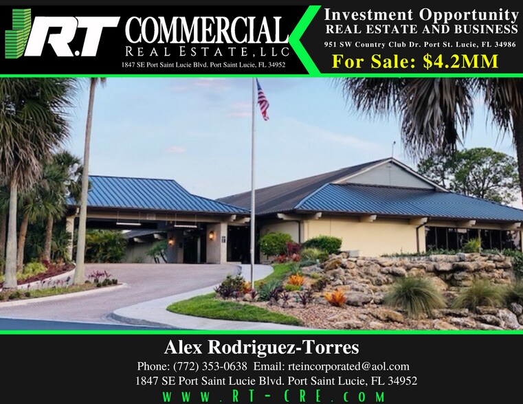 951 SW Country Club Dr, Port Saint Lucie, FL for sale - Building Photo - Image 2 of 12