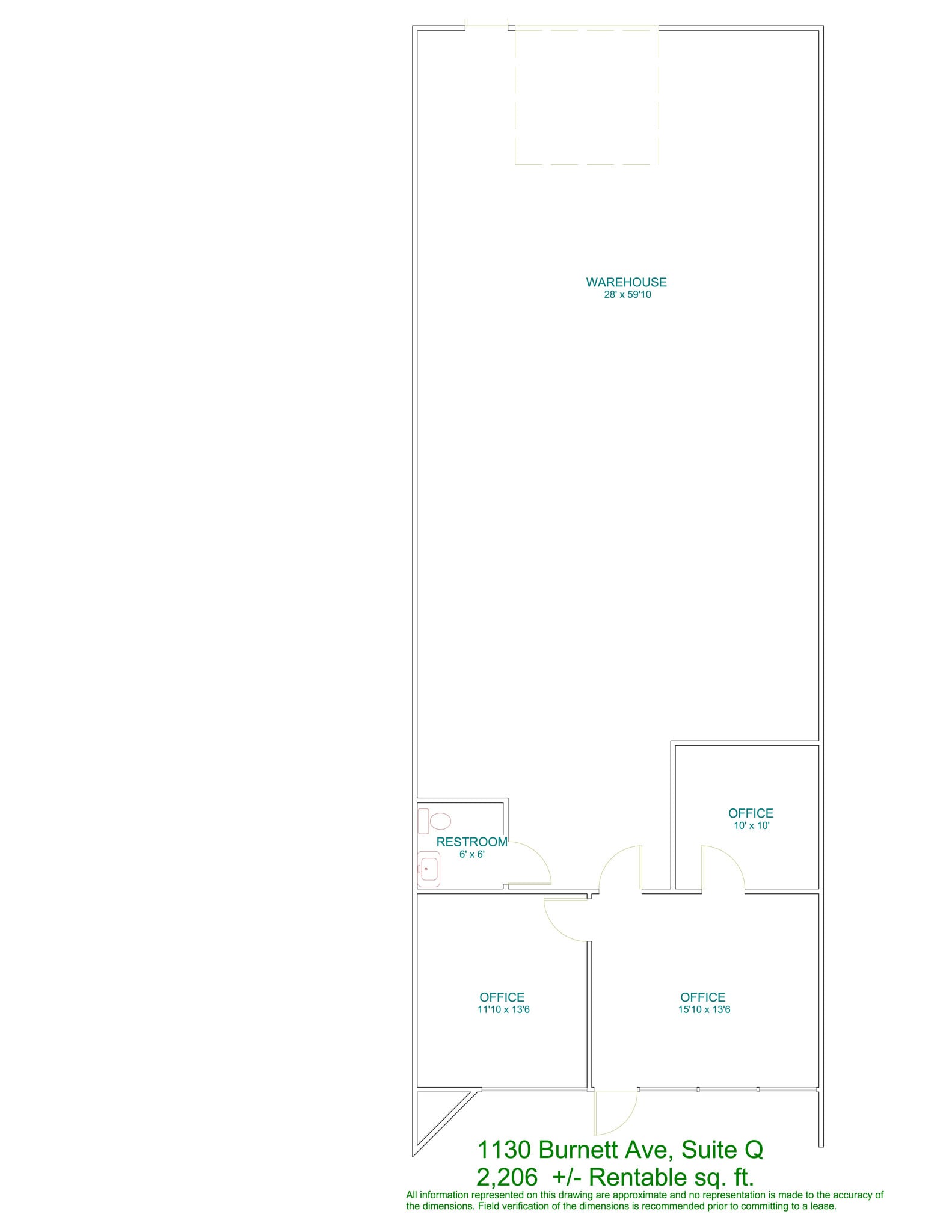 1170 Burnett Ave, Concord, CA for lease Site Plan- Image 1 of 1