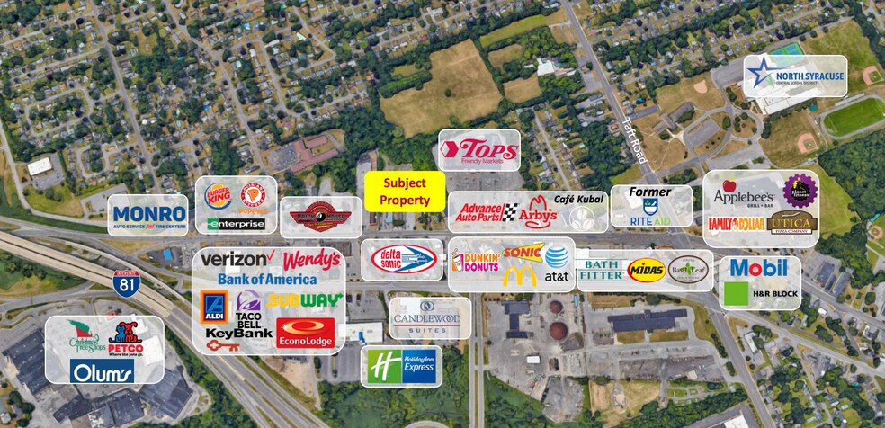 3719 Brewerton Rd, N Syracuse, NY à vendre - Photo du bâtiment - Image 2 de 2