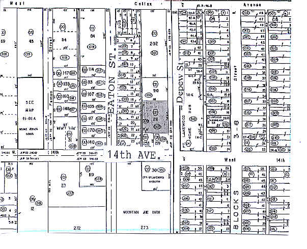 1437-1449 Depew St, Lakewood, CO à vendre - Plan cadastral - Image 3 de 4