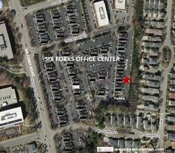 8402 Six Forks Rd, Raleigh, NC - Aerial  map view