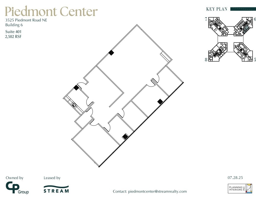 3495 Piedmont Rd NE, Atlanta, GA for lease Floor Plan- Image 1 of 1