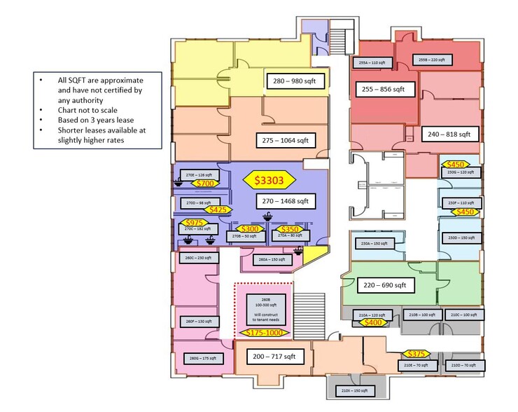 15290 E 6th Ave, Aurora, CO for lease - Floor Plan - Image 3 of 7