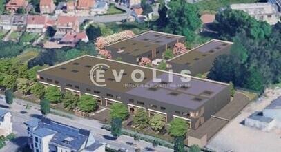 133 Rue Victor Hugo, Noyelles-Godault, PDC - Aerial map view
