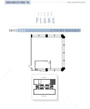 1 Kaiser Plz, Oakland, CA à louer Plan d’étage- Image 1 de 1