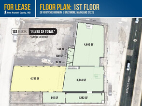 5810 Ritchie Hwy, Baltimore, MD for lease Floor Plan- Image 1 of 1