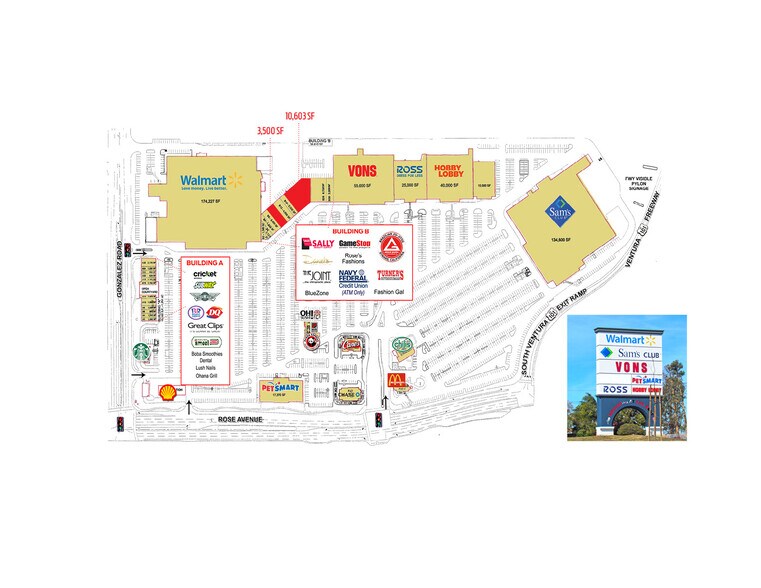 1901-2401 N Rose Ave, Oxnard, CA à louer - Photo du bâtiment - Image 2 de 13