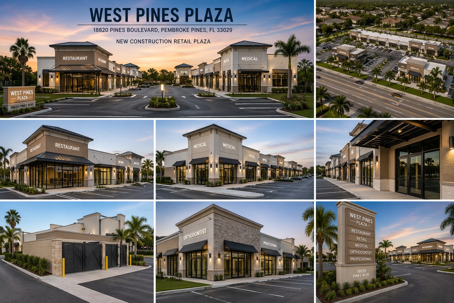 18820 Pines Blvd, Pembroke Pines, FL for lease Building Photo- Image 1 of 7