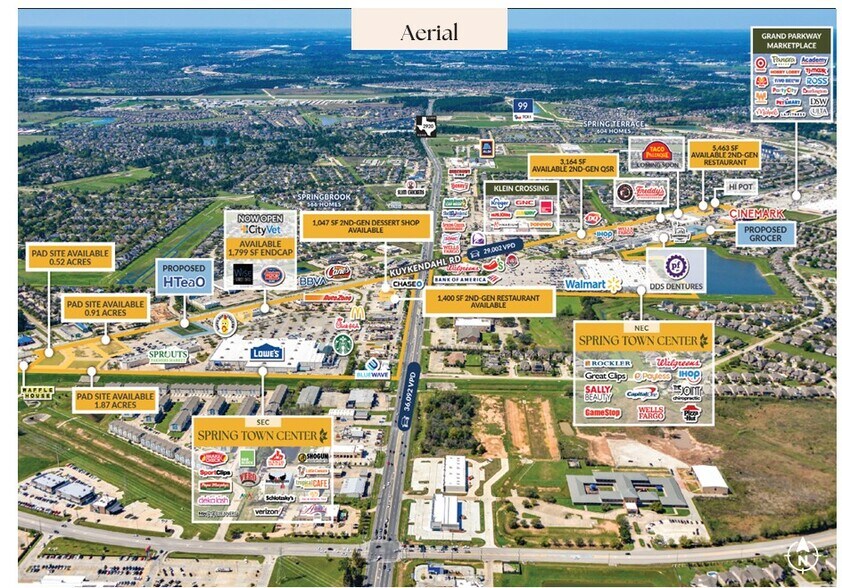 21210 Kuykendahl Rd, Spring, TX à louer - Photo du bâtiment - Image 2 de 8