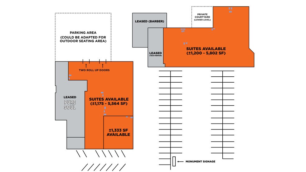 4125-4142 Durham Chapel Hill Blvd, Durham, NC à louer - Plan de site - Image 2 de 13