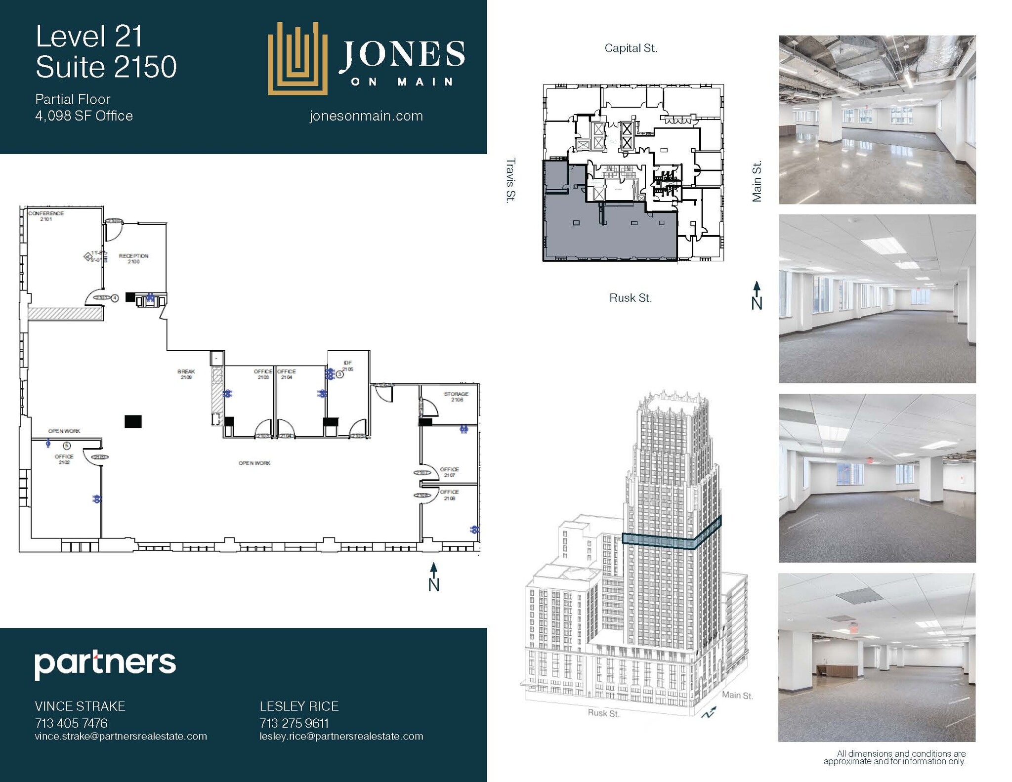 712 Main St, Houston, TX for lease Floor Plan- Image 1 of 2