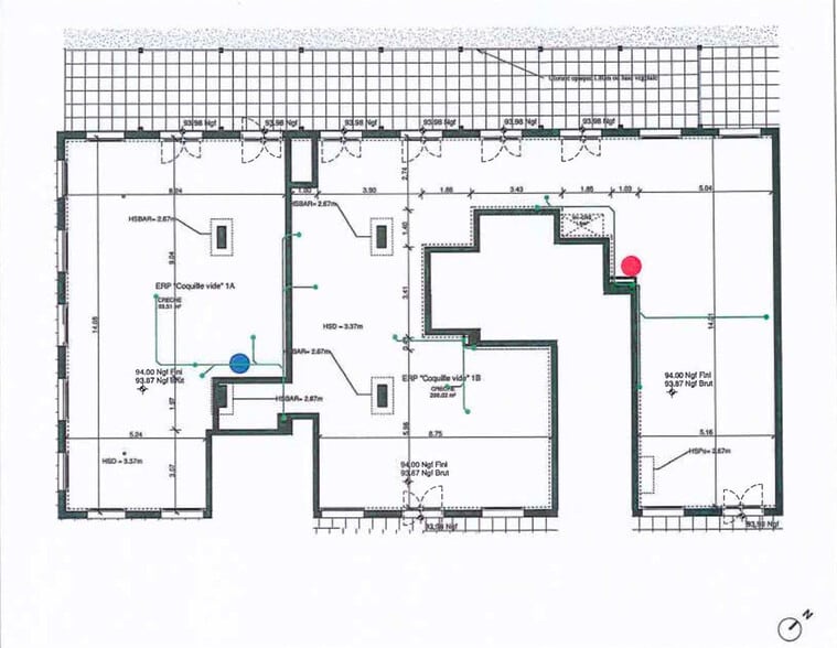 Retail in Noisy-le-Grand for lease - Floor Plan - Image 3 of 3