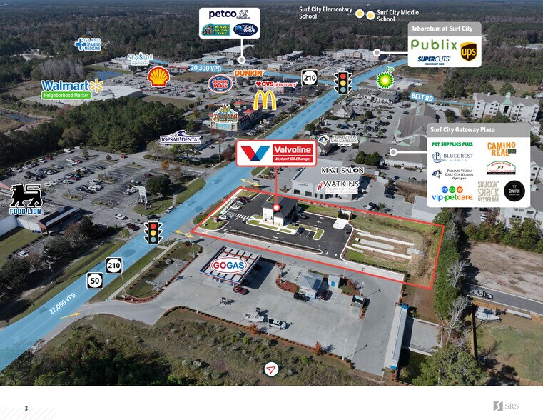 13600 NC-50, Surf City, NC à vendre - Photo du bâtiment - Image 3 de 9