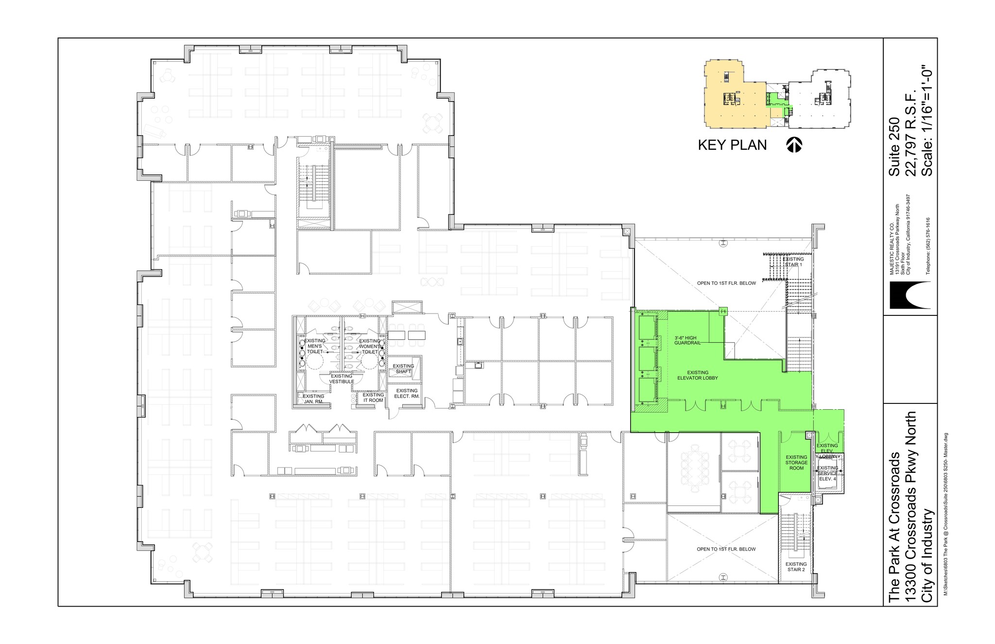 13300 Crossroads Parkway North, City Of Industry, CA à louer Plan de site- Image 1 de 1