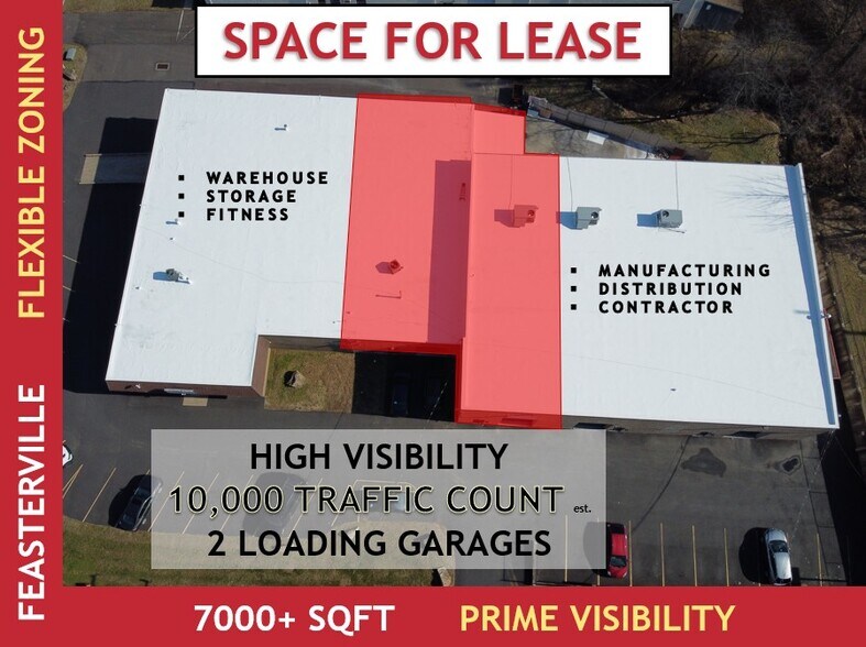 1615 Bustleton Pike, Feasterville Trevose, PA à louer - Aérien - Image 2 de 30