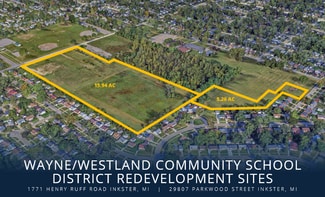 More details for 21-Acre Multifamily Redevelopment Sites – Land for Sale, Inkster, MI