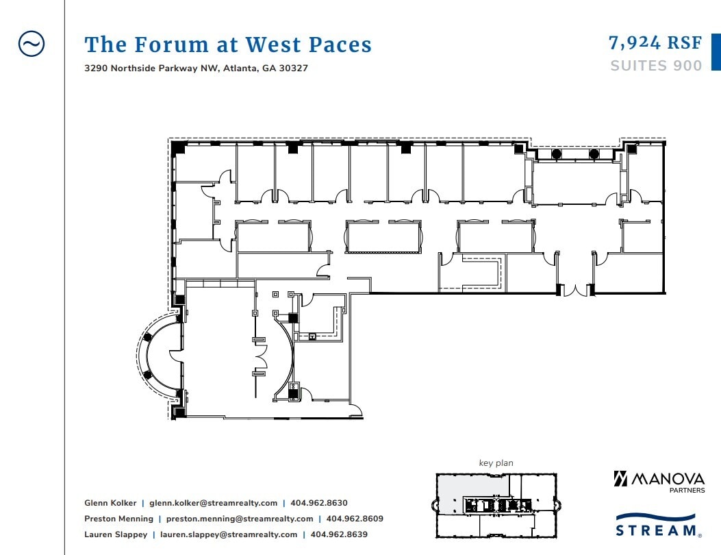 3290 Northside Pky NW, Atlanta, GA for lease Floor Plan- Image 1 of 1