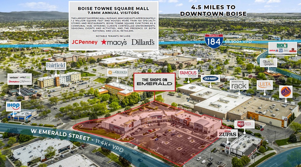 8047-8101 Emerald St, Boise, ID à vendre - Photo du bâtiment - Image 3 de 7