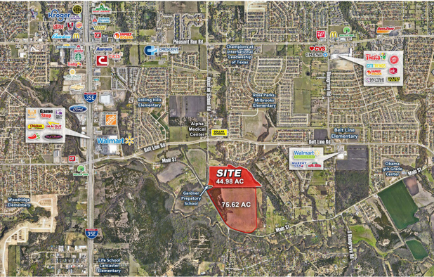 200 N Houston School Rd, Lancaster, TX for sale Aerial- Image 1 of 2