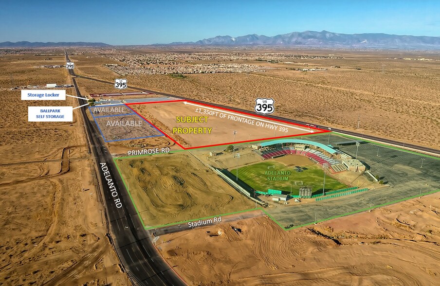 Us-395 & Adelanto Rd, Adelanto, CA à vendre - Photo du bâtiment - Image 3 de 3