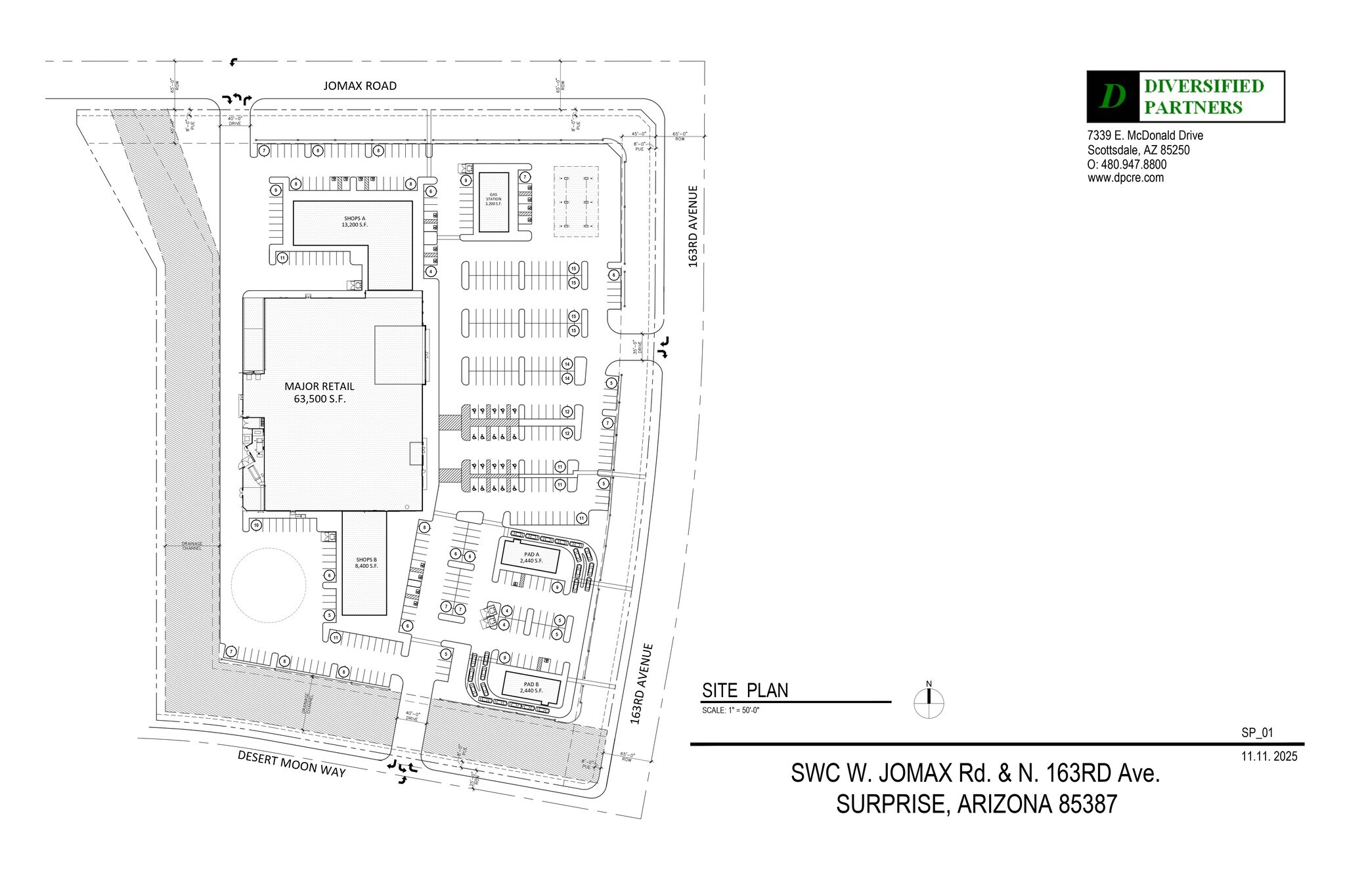 SWC W Jomax & N 163rd Rd, Surprise, AZ à louer Photo du bâtiment- Image 1 de 2