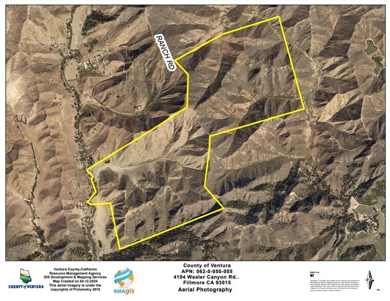 4104 Wheeler Canyon Rd, Santa Paula, CA à vendre - Photo principale - Image 1 de 3