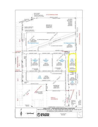 Plus de détails pour 815 N. 8th Avenue, Marshalltown, IA - Terrain à vendre