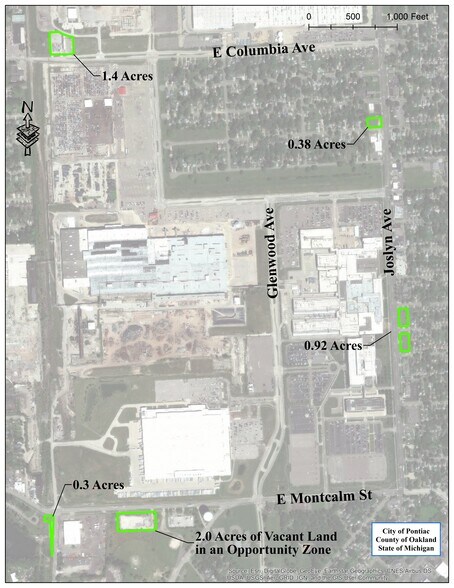 E Montcalm St, Pontiac, MI à vendre - Photo principale - Image 1 de 1