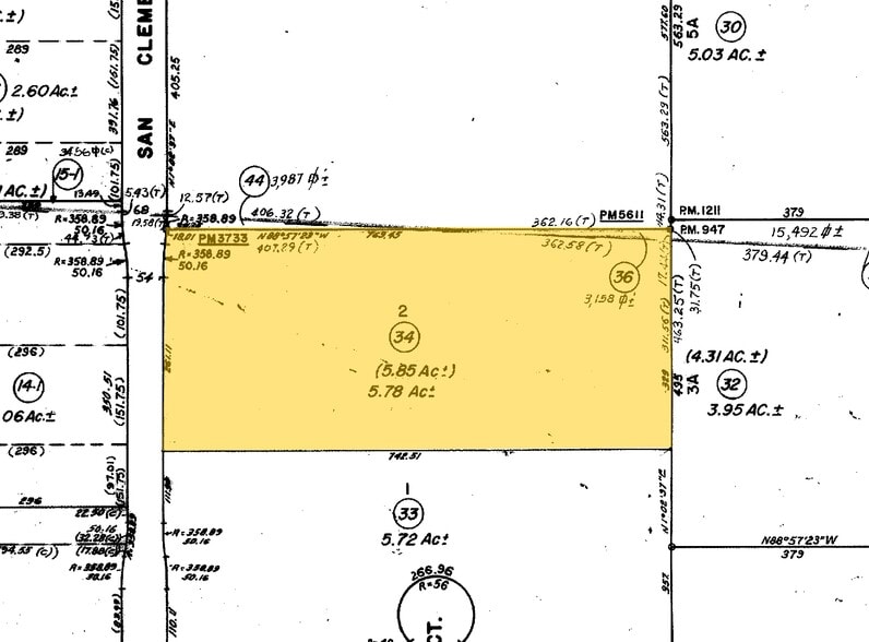 30944-30956 San Clemente St, Hayward, CA à louer - Plan cadastral - Image 2 de 6