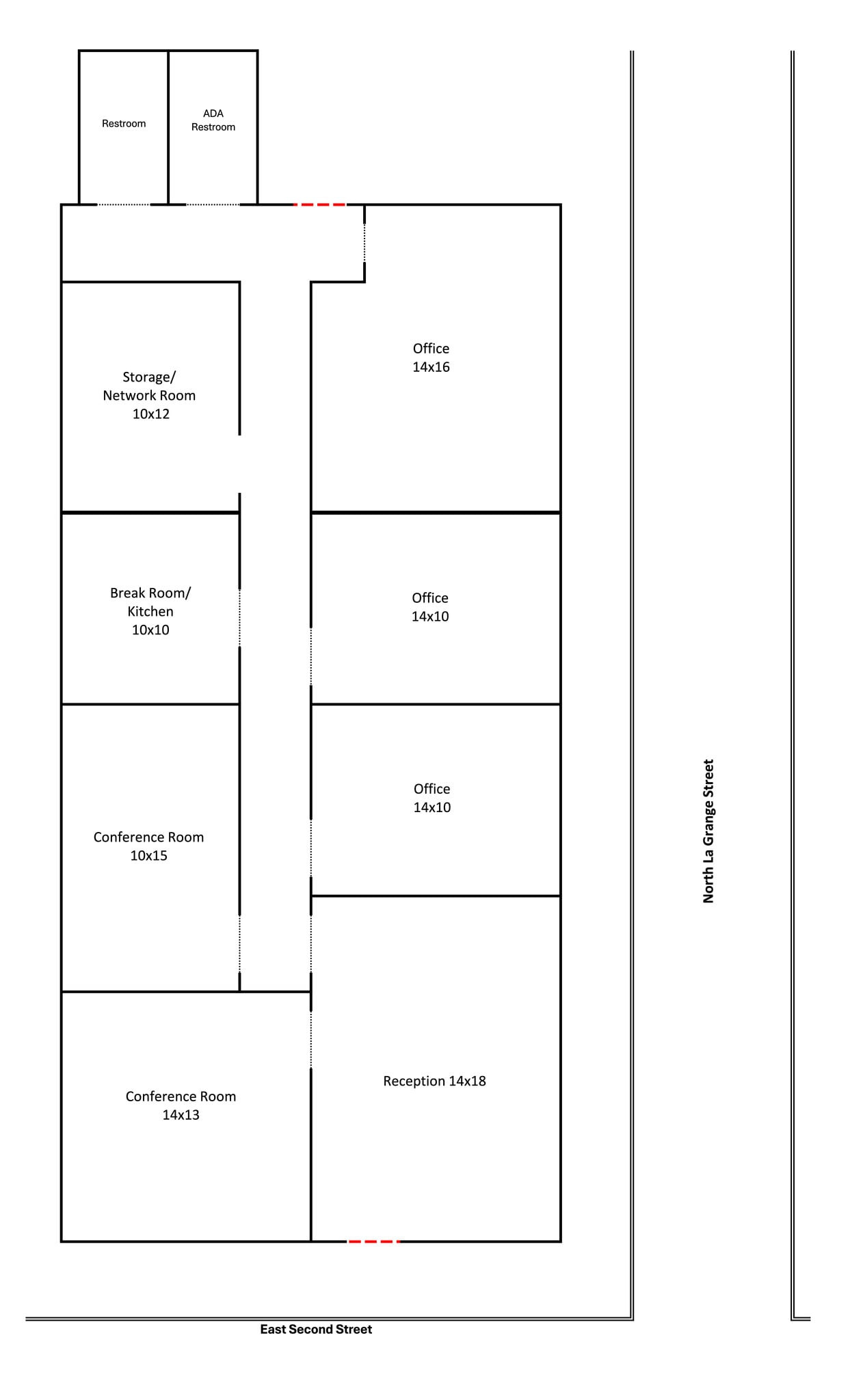 119 E 2nd St, Hallettsville, TX for lease Site Plan- Image 1 of 17