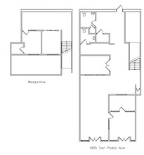 1901-1915 San Pablo Ave, Oakland, CA à louer Plan d  tage- Image 1 de 1