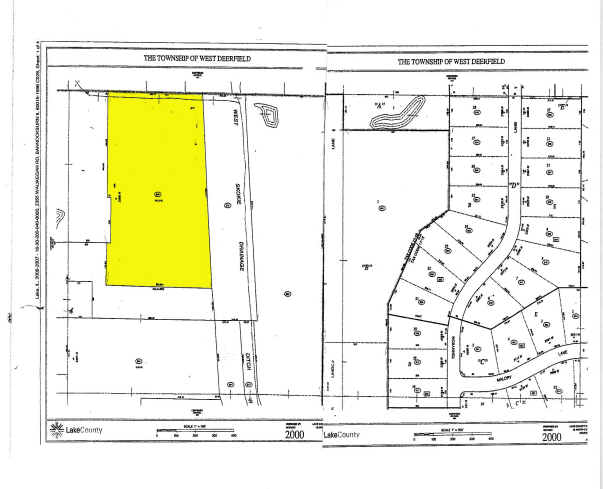 2355 Waukegan Rd, Bannockburn, IL for lease - Plat Map - Image 2 of 7