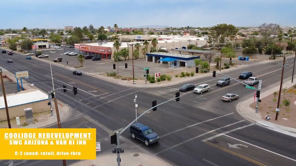 SWC Arizona Blvd & Vah Ki Inn, Coolidge, AZ for sale - Commercial Listing Video - Image 2 of 14