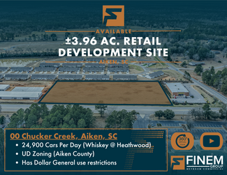 Plus de détails pour 00 Chukker Creek Rd, Aiken, SC - Terrain à vendre