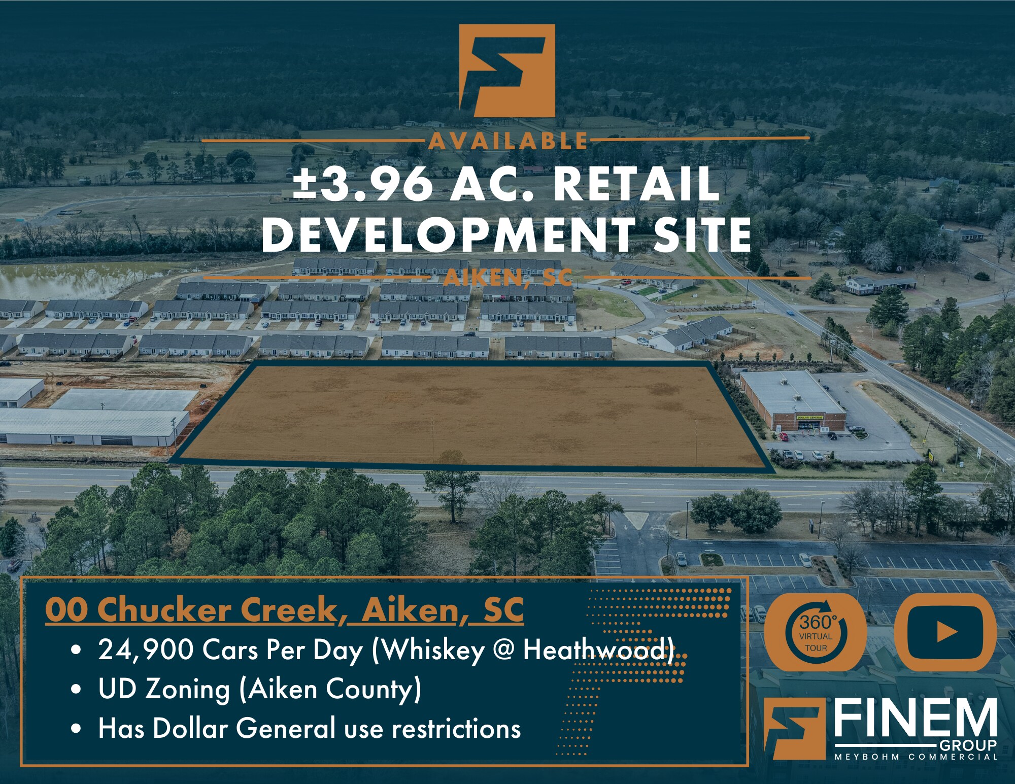 00 Chukker Creek Rd, Aiken, SC à vendre Photo du bâtiment- Image 1 de 24