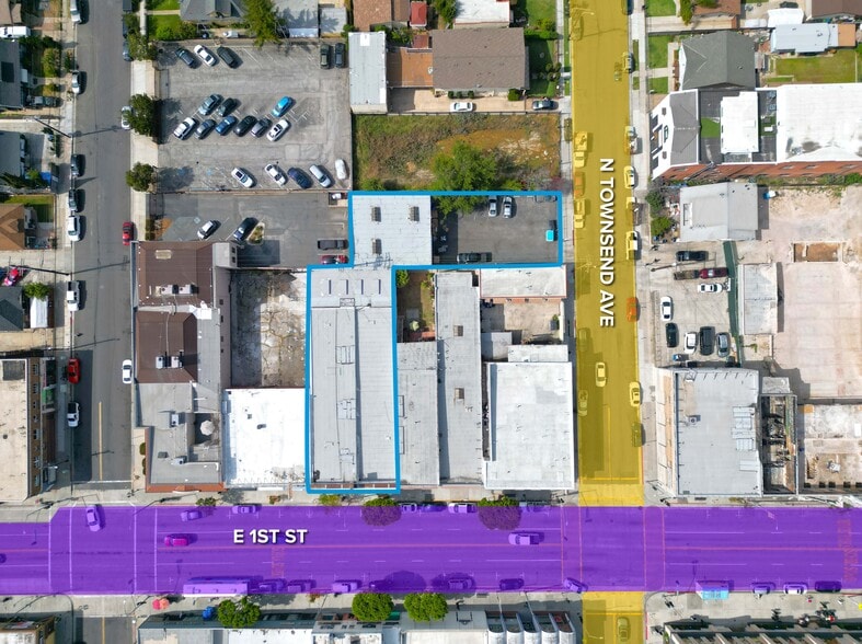 3613 E 1st St, Los Angeles, CA for sale - Aerial - Image 3 of 5