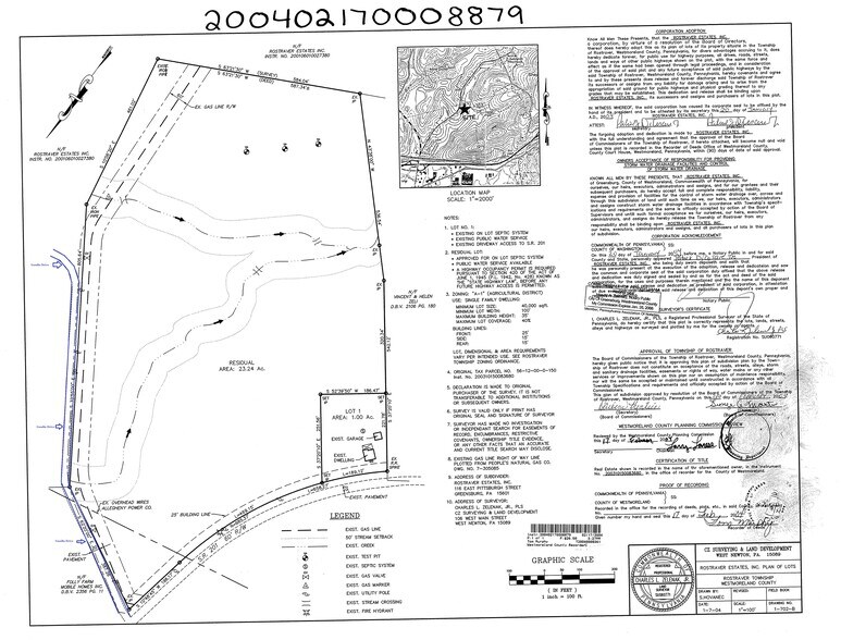 1146 Rostraver Rd, Rostraver Township, PA for sale - Site Plan - Image 2 of 7