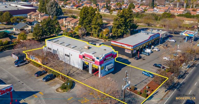 1901 Prescott Rd, Modesto, CA à vendre Aérien- Image 1 de 5