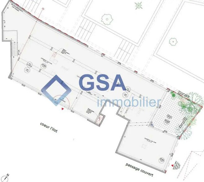 Commerce de détail dans Évry-Courcouronnes à louer - Photo du bâtiment - Image 2 de 3