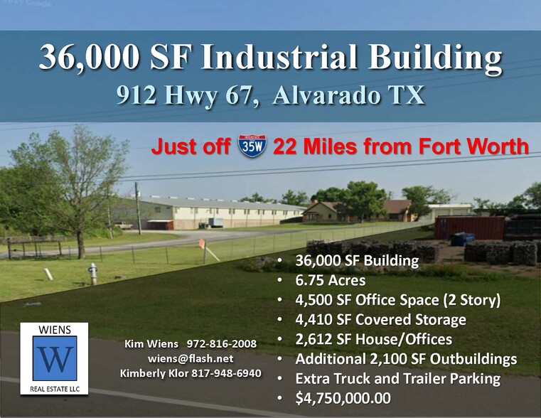 912 US-67, Alvarado, TX for sale - Primary Photo - Image 1 of 8