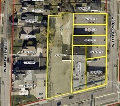 14734-14740 Lorain, Cleveland, OH - Aerial  map view - Image1