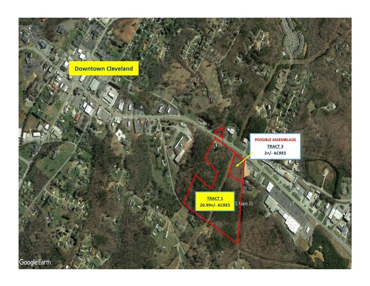 590 S Main St, Cleveland, GA à vendre - Aérien - Image 2 de 6