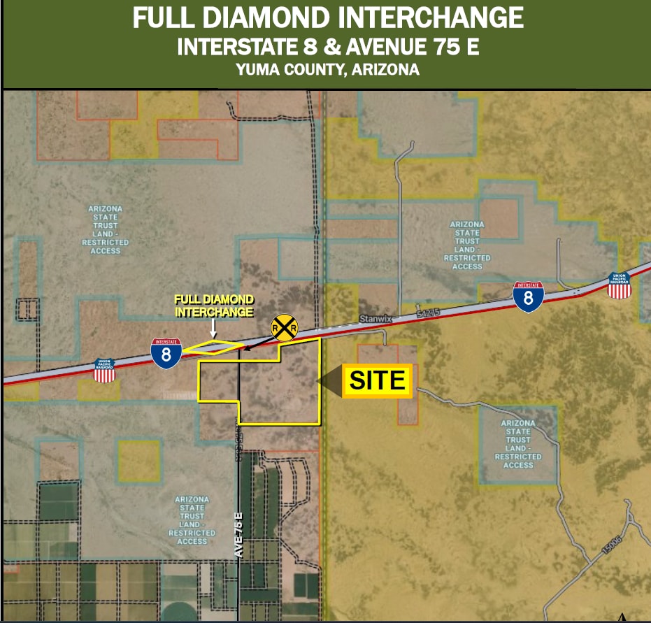 SE corner Interstate 8 & 75E ave, Dateland, AZ for sale Primary Photo- Image 1 of 2